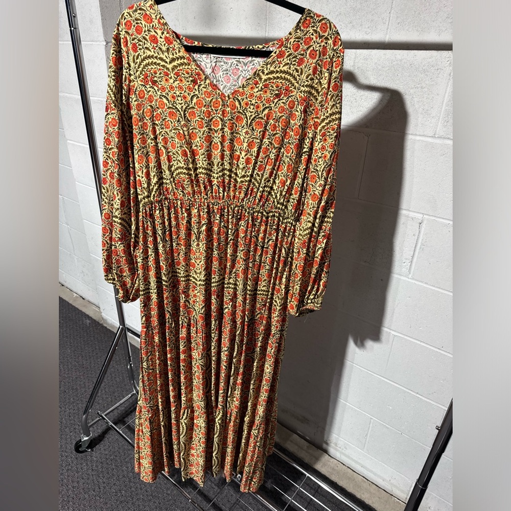 Floral Long Sleeve Dress